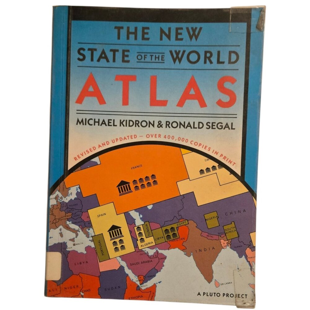 The New State Of The World Atlas Book 1987 Vintage Political Economics Maps